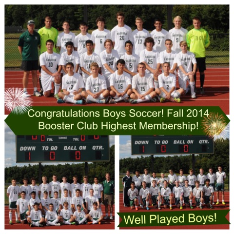 Congrats Boys Soccer 2014